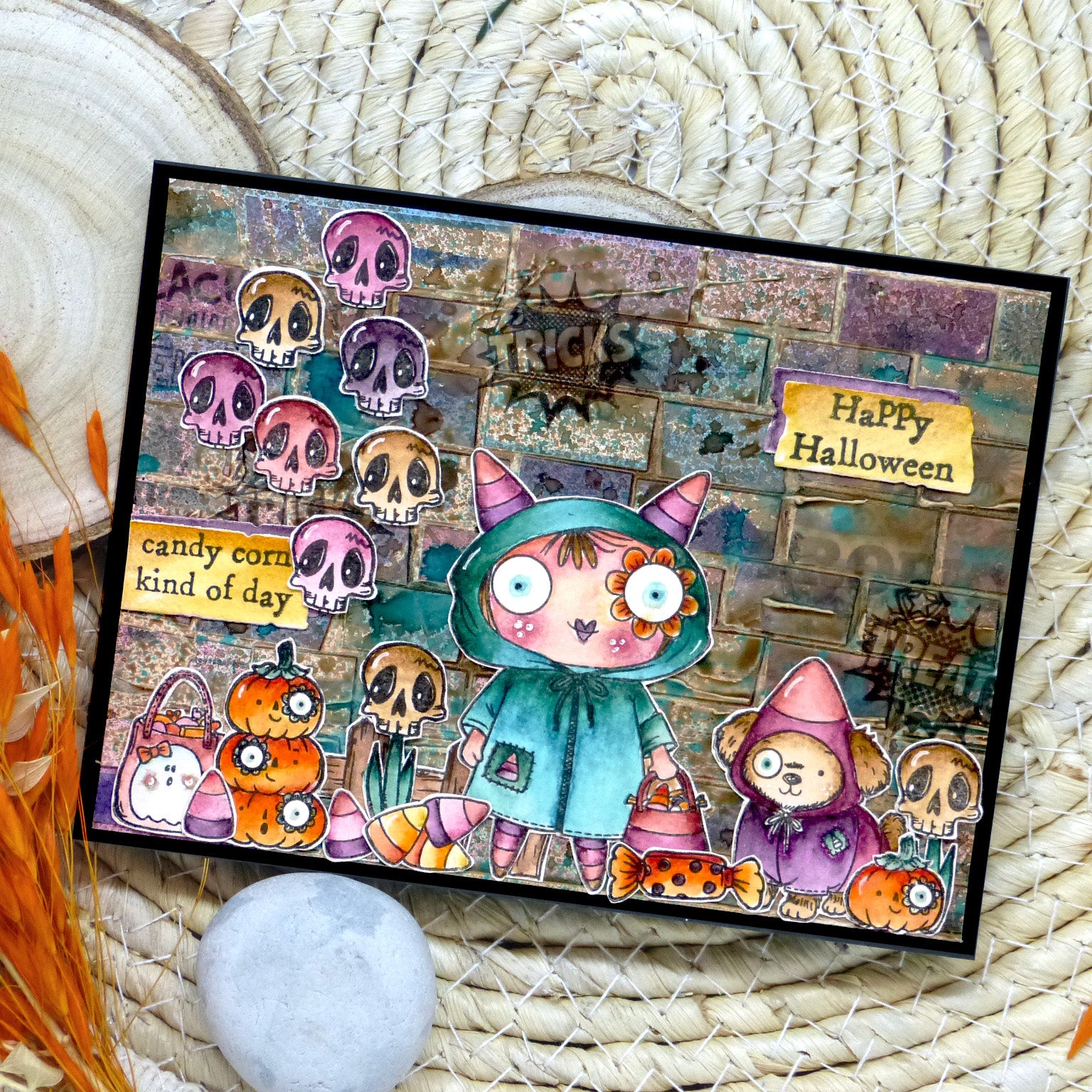 AALL & Create TP-1425 Corny Cute stempelsett A7 – 7 motiv