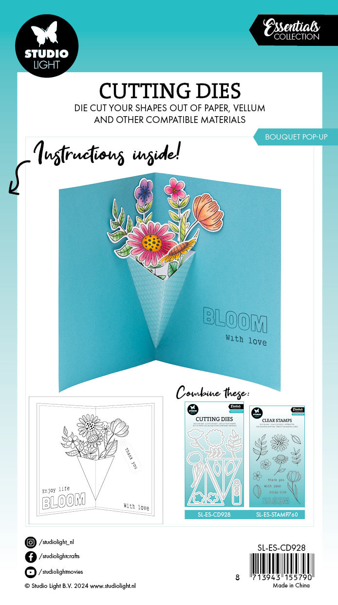 Studio Light Essentials Bouquet Pop-Up dies kuttemal