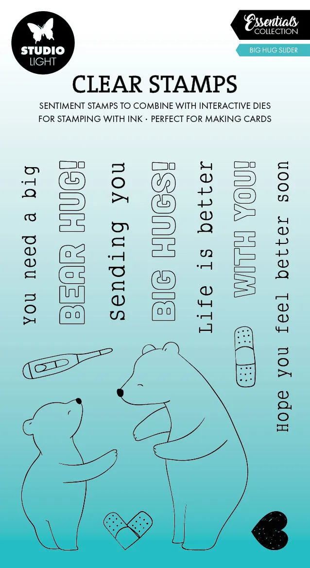 Studio Light Essentials Hug Slider clearstempel klem