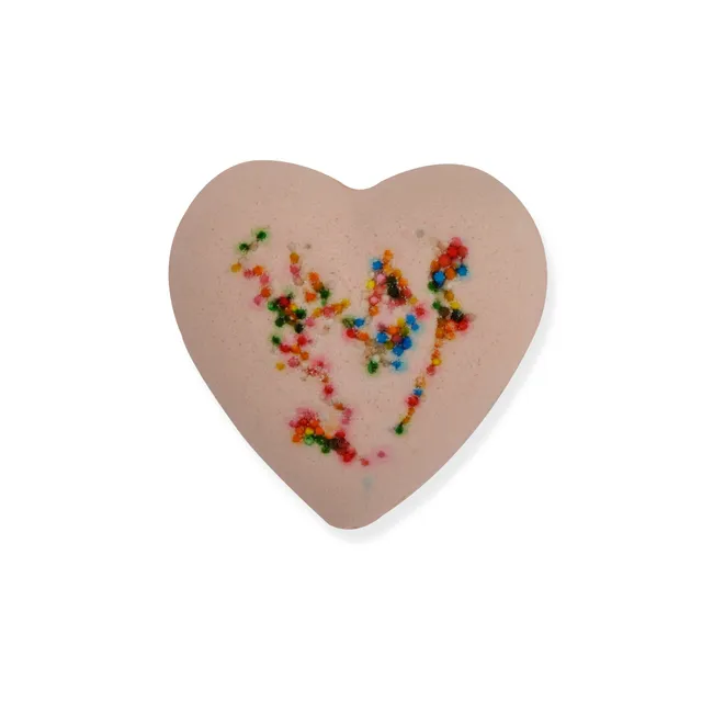 KaiserCraft Sprinkle Heart badebombe hjerte cotton candy