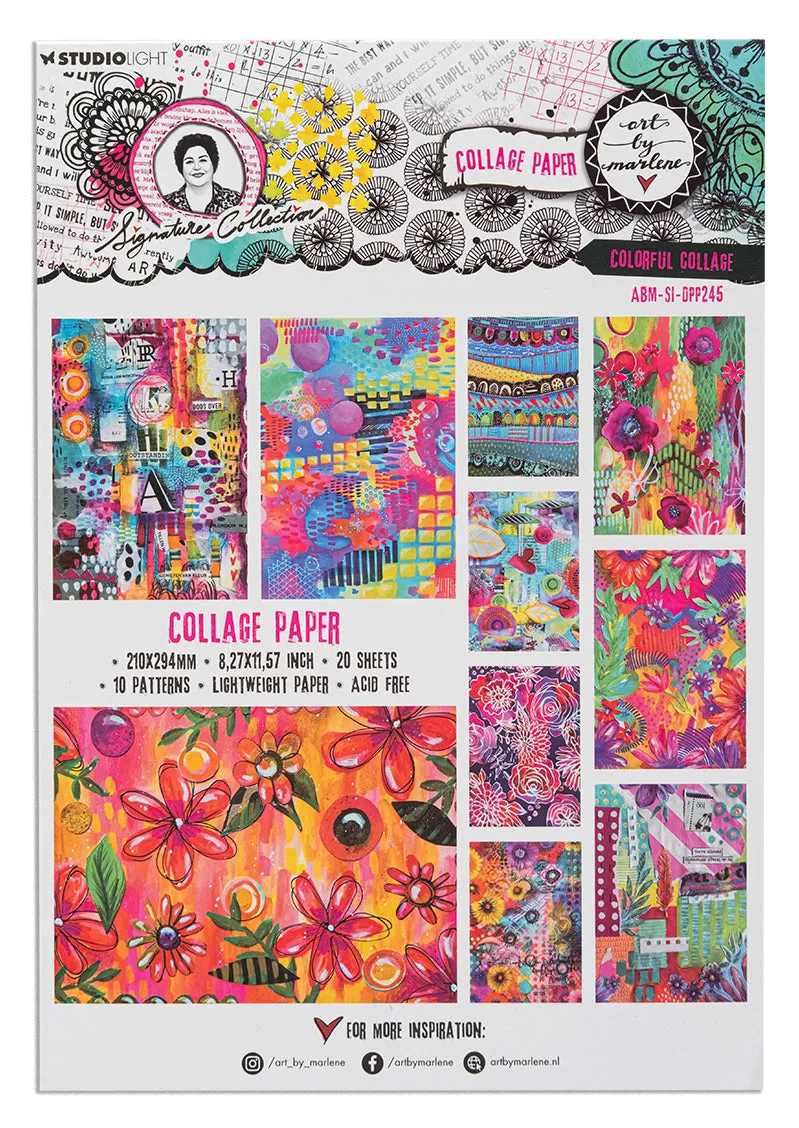 Studio Light Signature Collection kollasjpapir Colorful collage