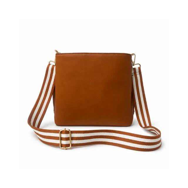 K&Co Signature Series Bucket Bag bøtteveske tan teksturert