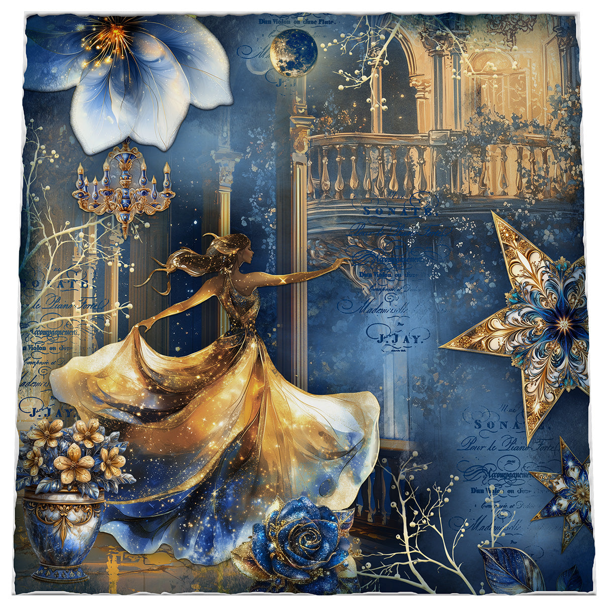 Studio Light Essentials collageblokk moonlit ballroom 24 ark