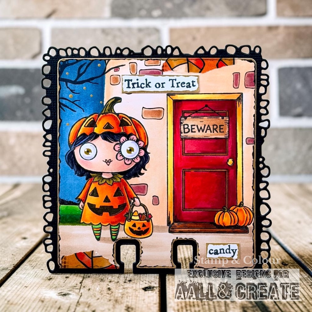 Aall and Create TP-1419 More Candy stempelsett A7 halloween