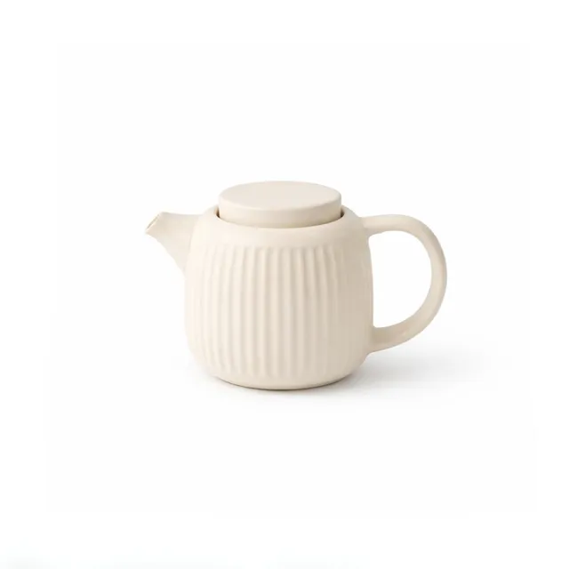 K&Co Rhubarb tekanne krem 650ml