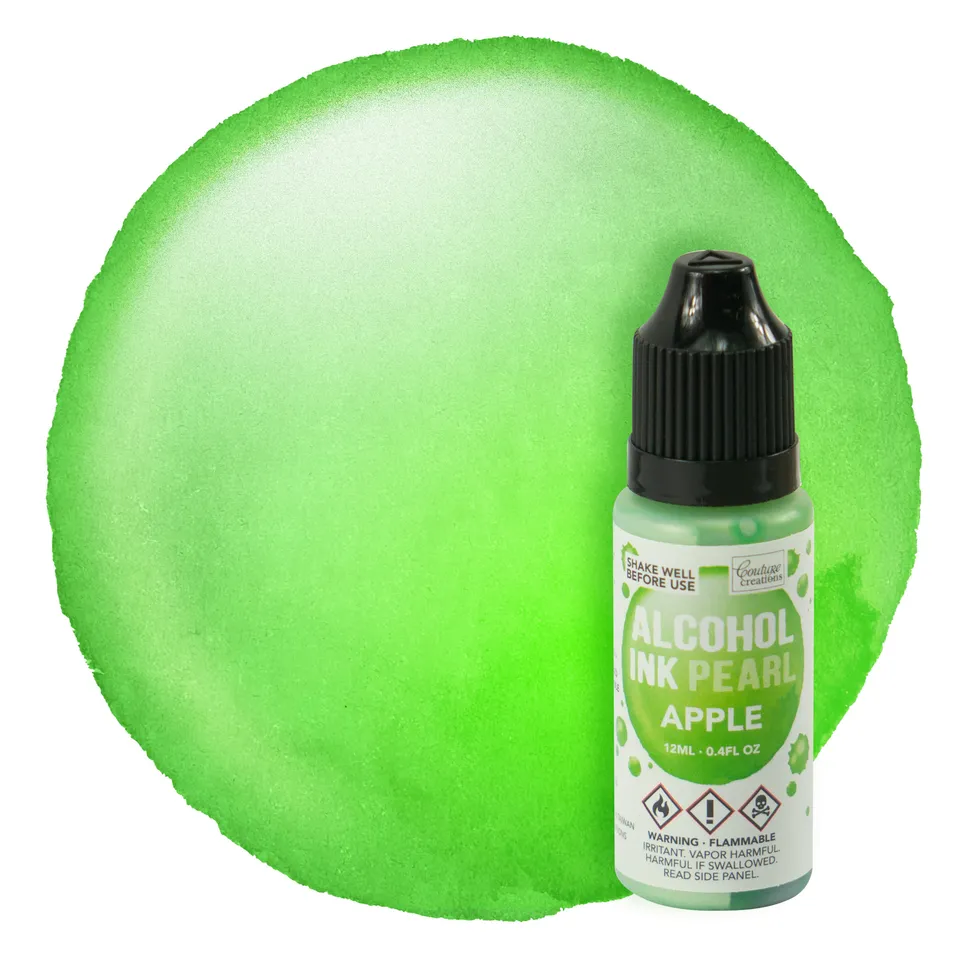 Couture Creations Alcohol Ink Pearl alkoholblekk apple 12 ml