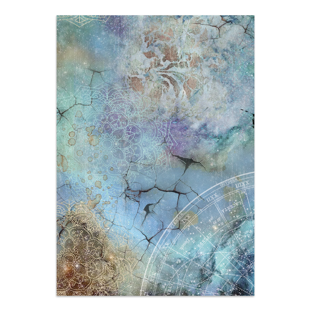Stamperia Cosmos Junk Journal focus points A5