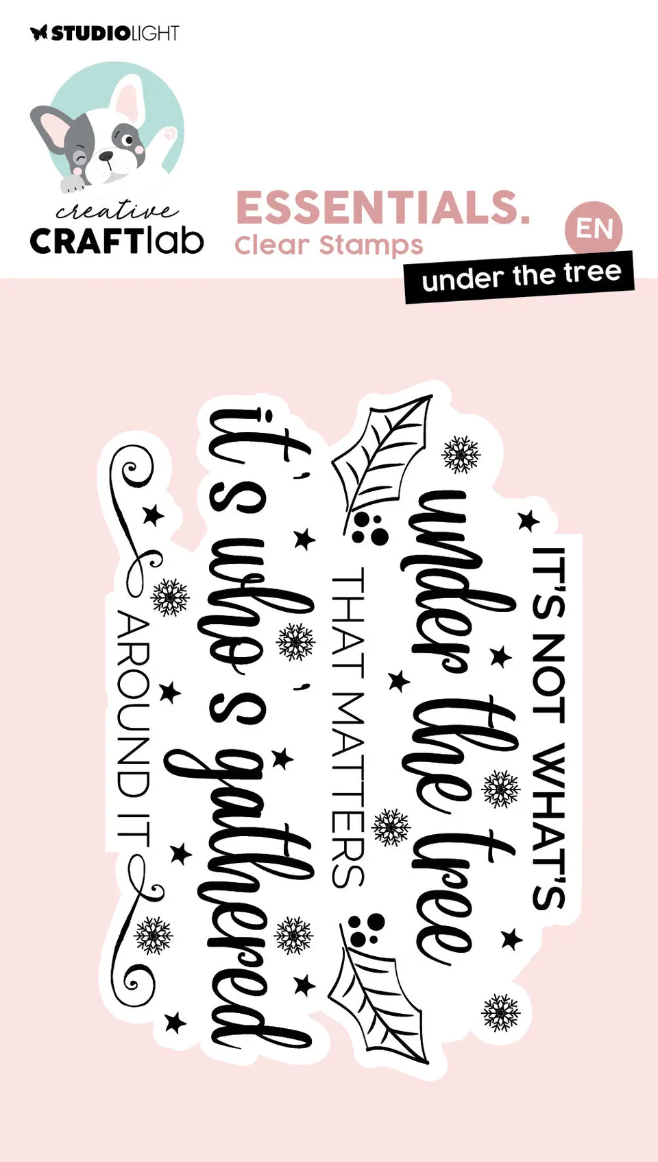 Creative Craftlab Essentials Under the Tree stempel jul