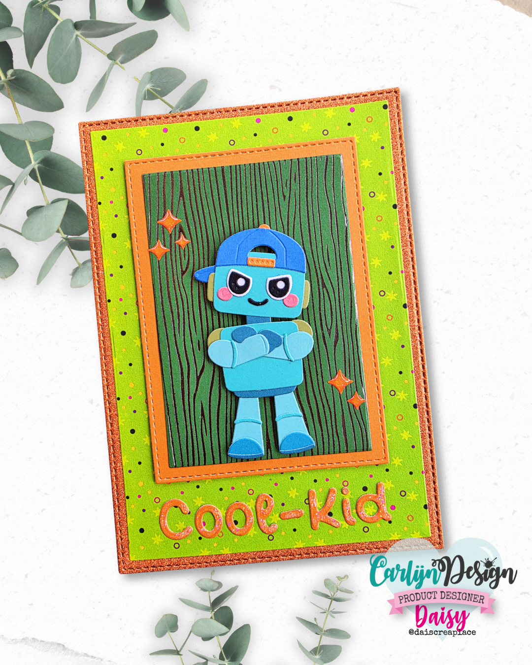 CarlijnDesign Twinkle Stars CDED-0018 enamel dots glitter