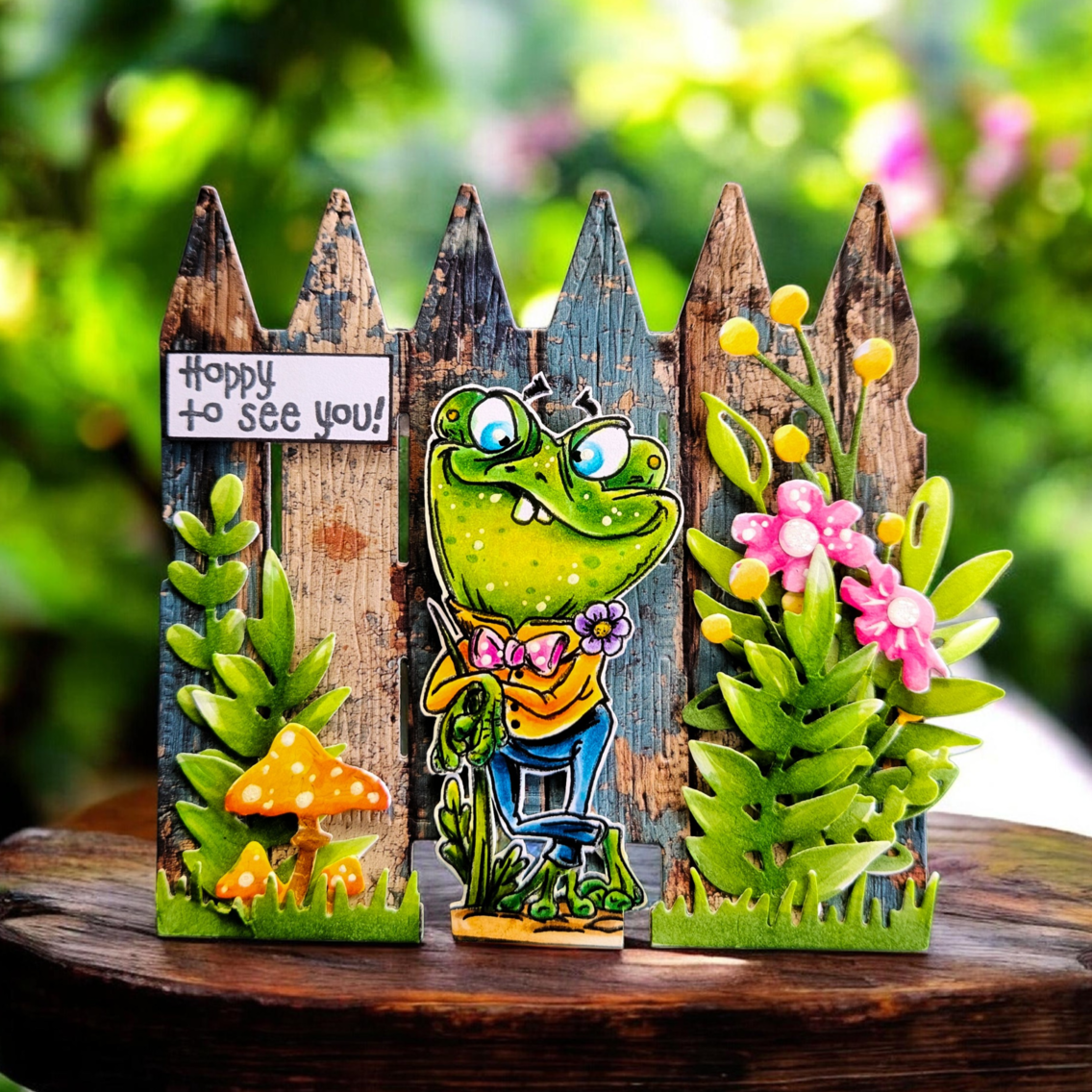 AALL & Create TP-1406 stempelsett Un-frog-gettable A6 frosk