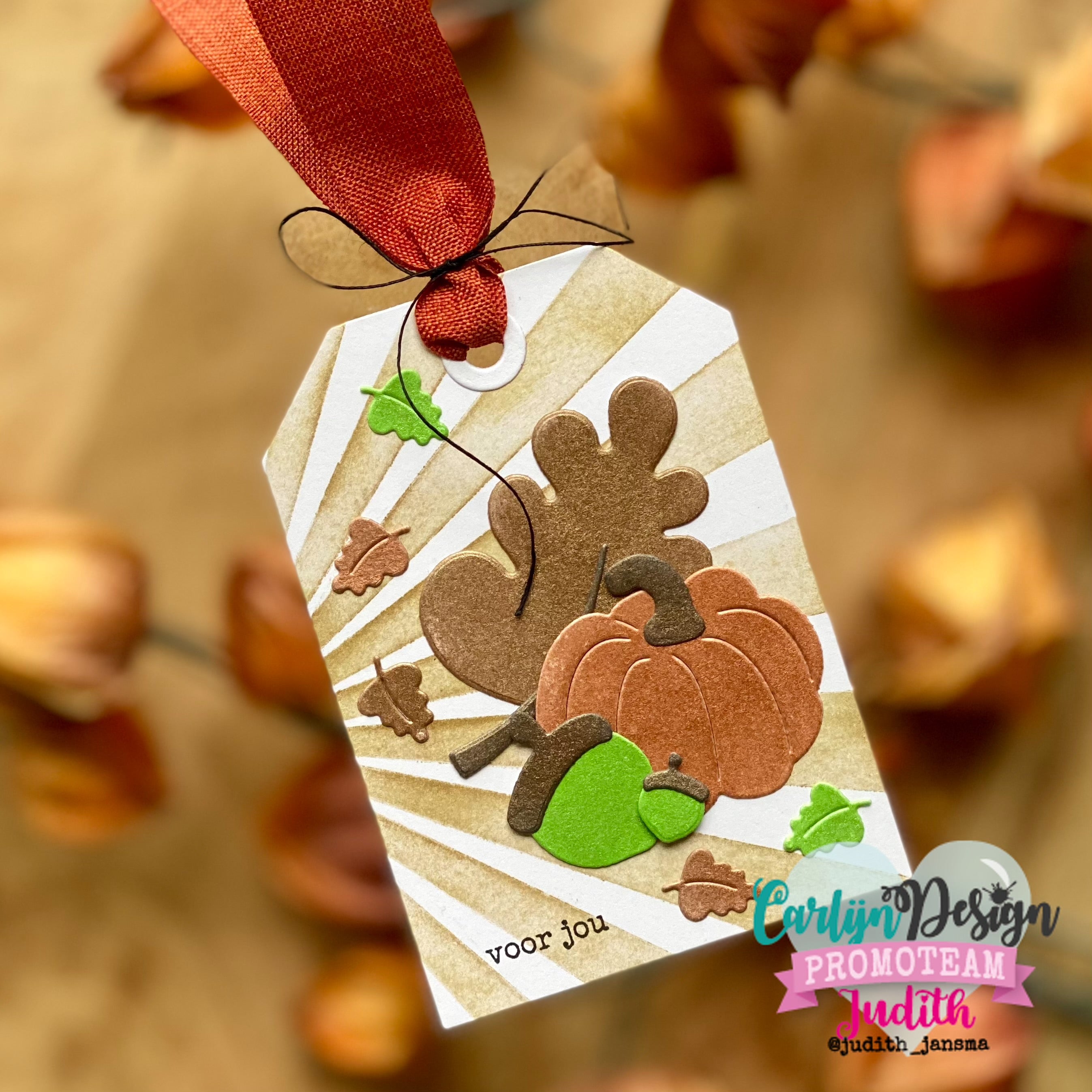 CarlijnDesign Autumn Love CDJD-0062 dies høst kaffe