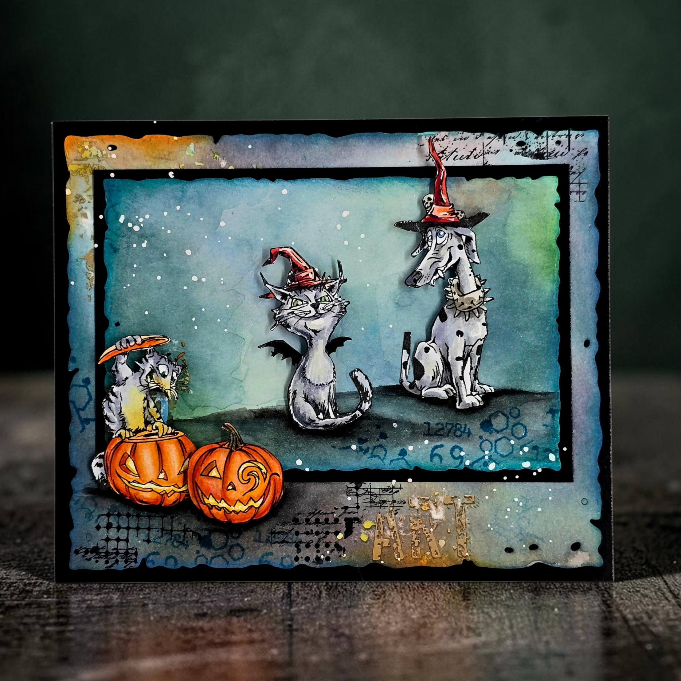 AALL & Create TP-1506 Boo Crew stempelsett A6 halloween
