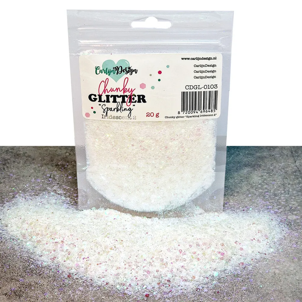 CarlijnDesign Sparkling Iridescent 2 CDGL-0103 glitter 20g