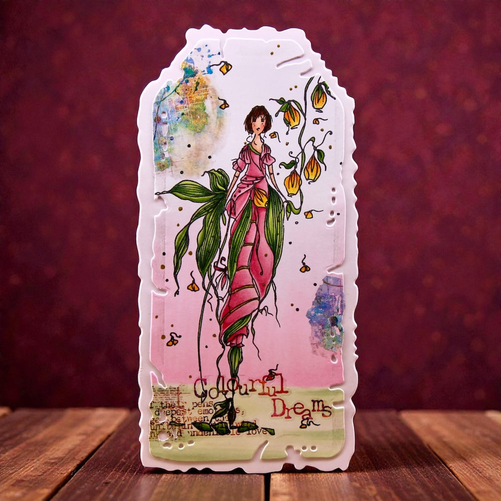 Aall and Create TP-1398 Siren of Spring stempel A6 vår
