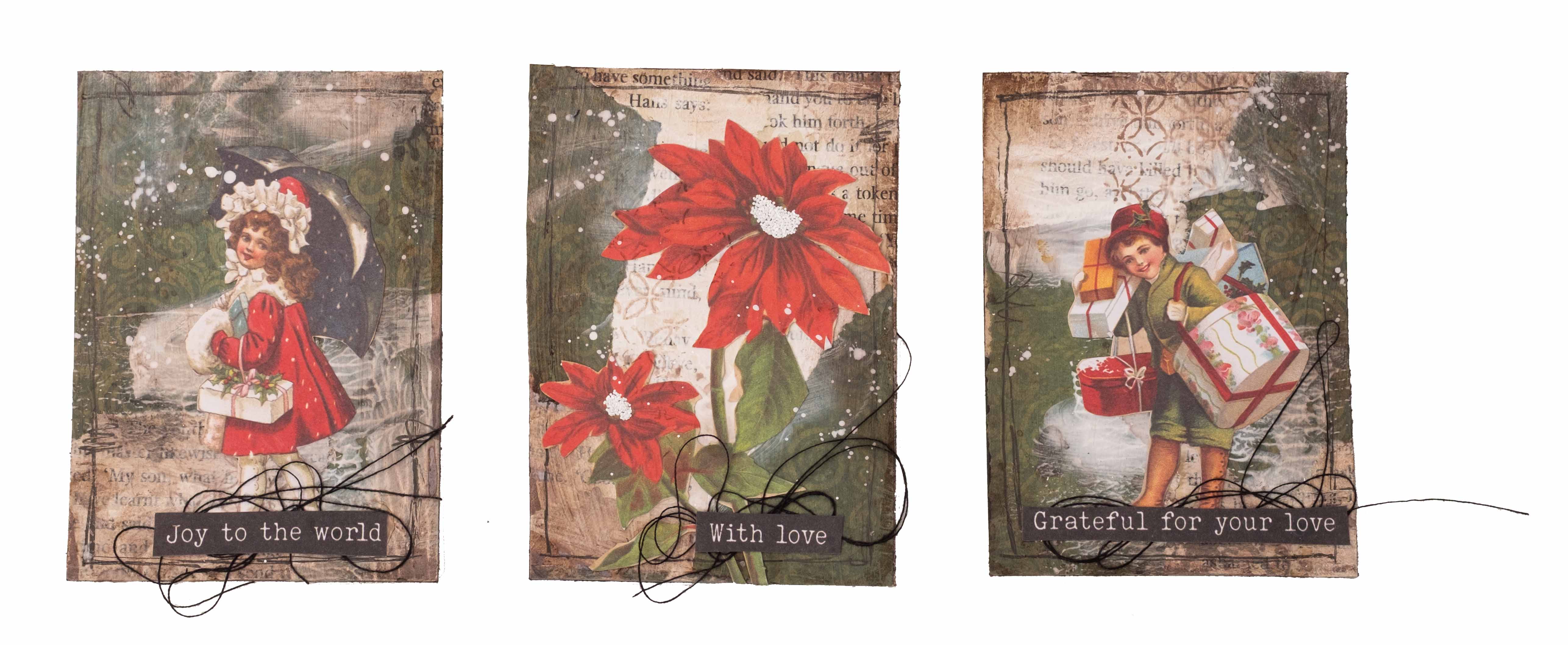 Studio Light Essentials Vintage Christmas papirblokk 36 ark