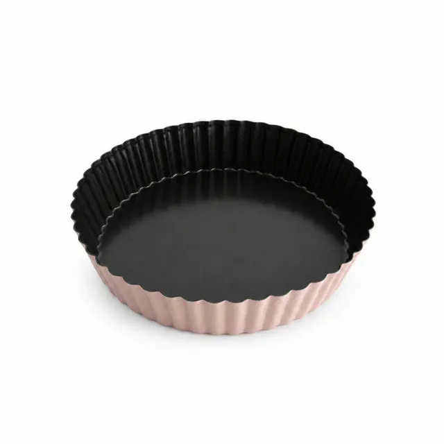 K&Co Chef Series Quiche Pan paiform 25 cm rosa non-stick