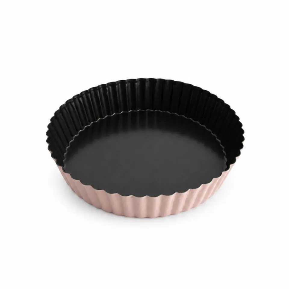 K&Co Chef Series Quiche Pan paiform 25 cm rosa non-stick