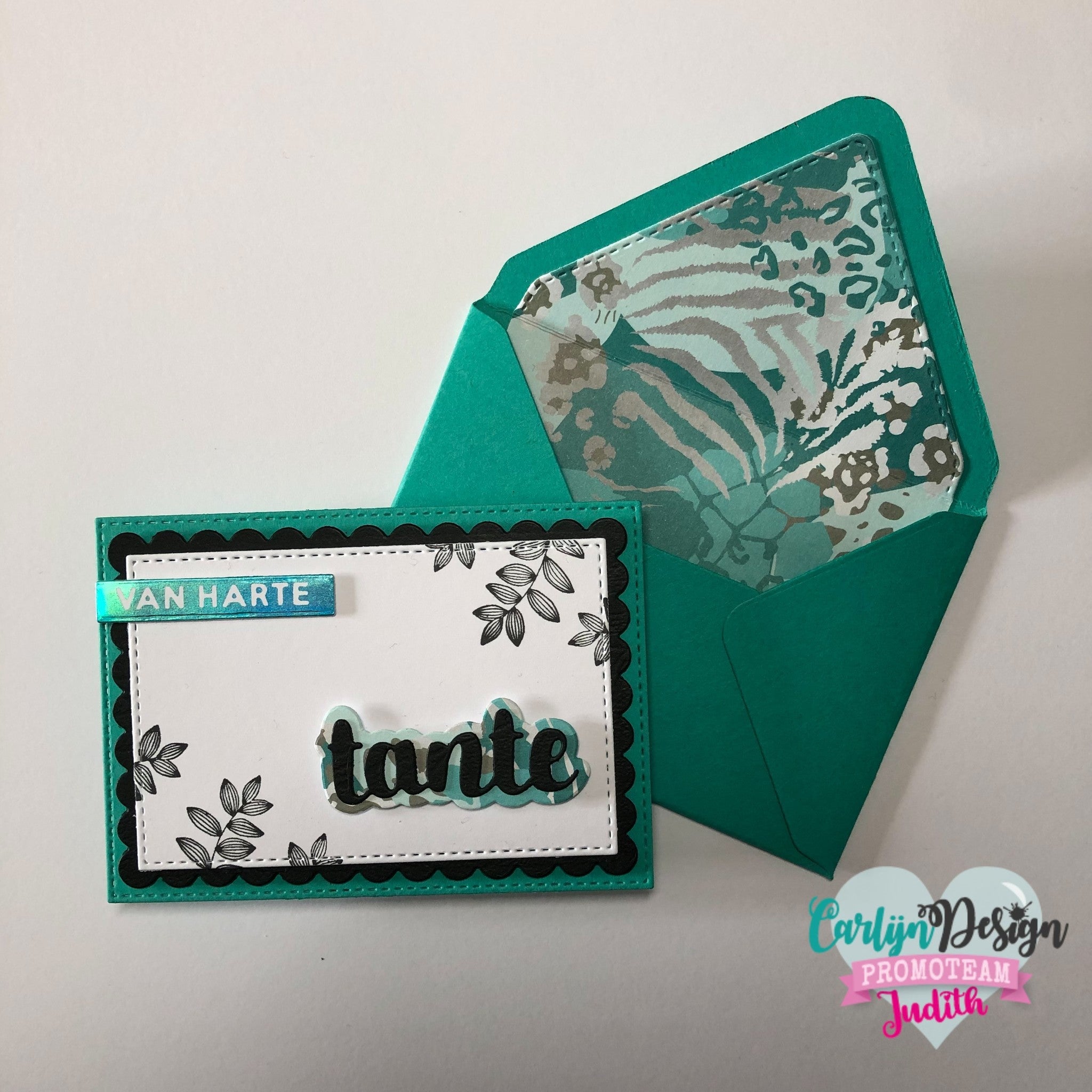 CarlijnDesign Tante Nicht CDSN-0221 dies brush tekst