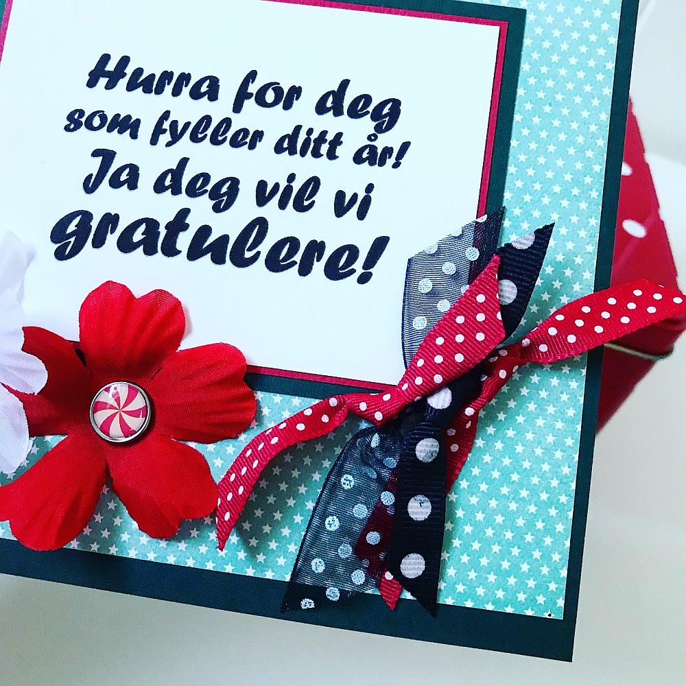 Papirglede Hurra for deg som fyller ditt år digitalt stempel bursdag