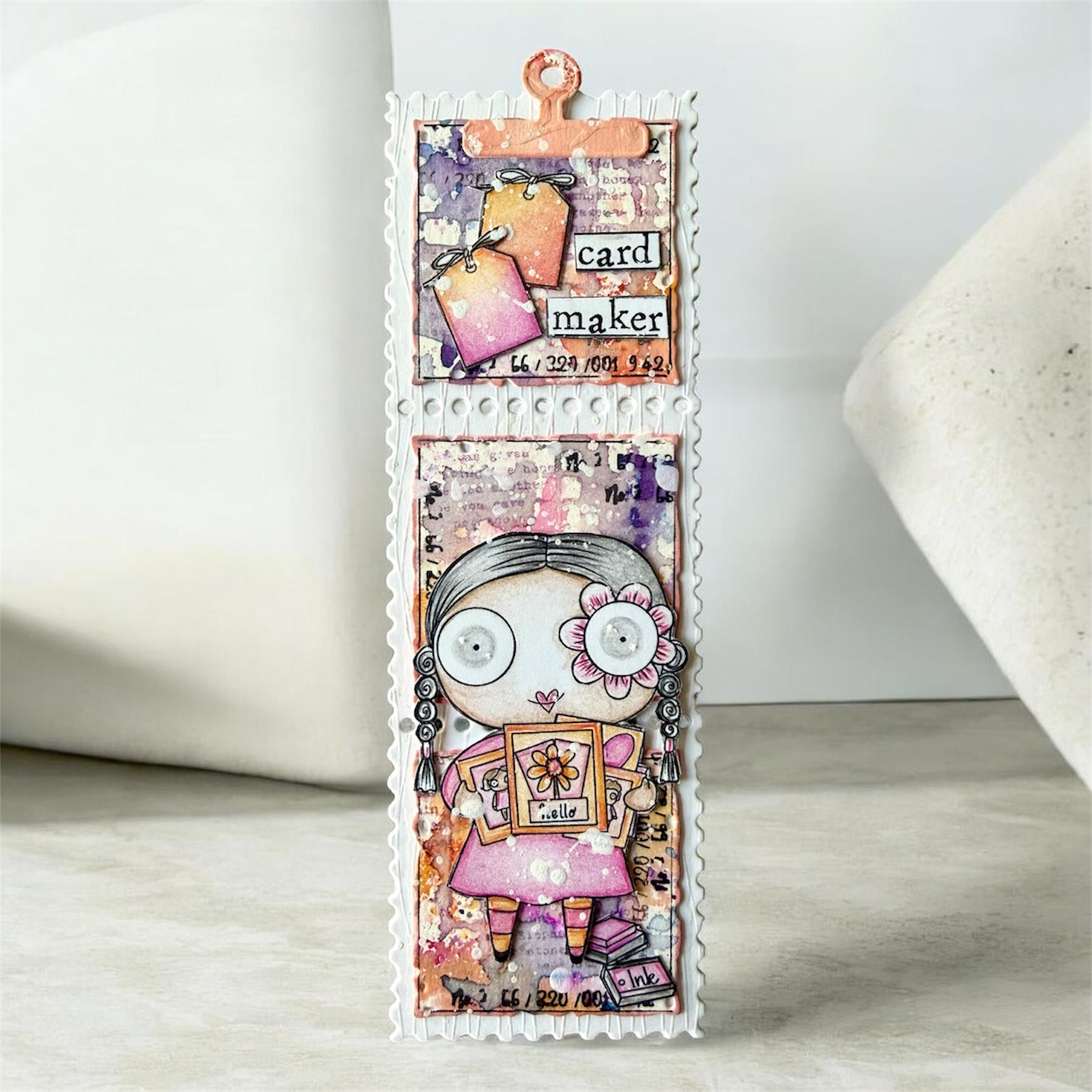 AALL & Create TP-1498 stempelsett Card Maker A7 7 motiv klar