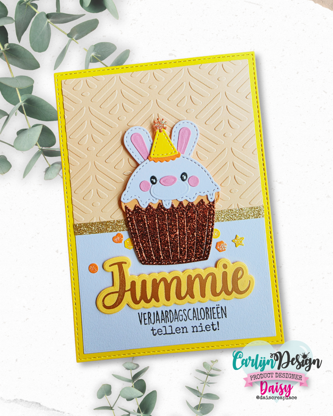 CarlijnDesign Jummie Geniet CDHF-0094 hot foil