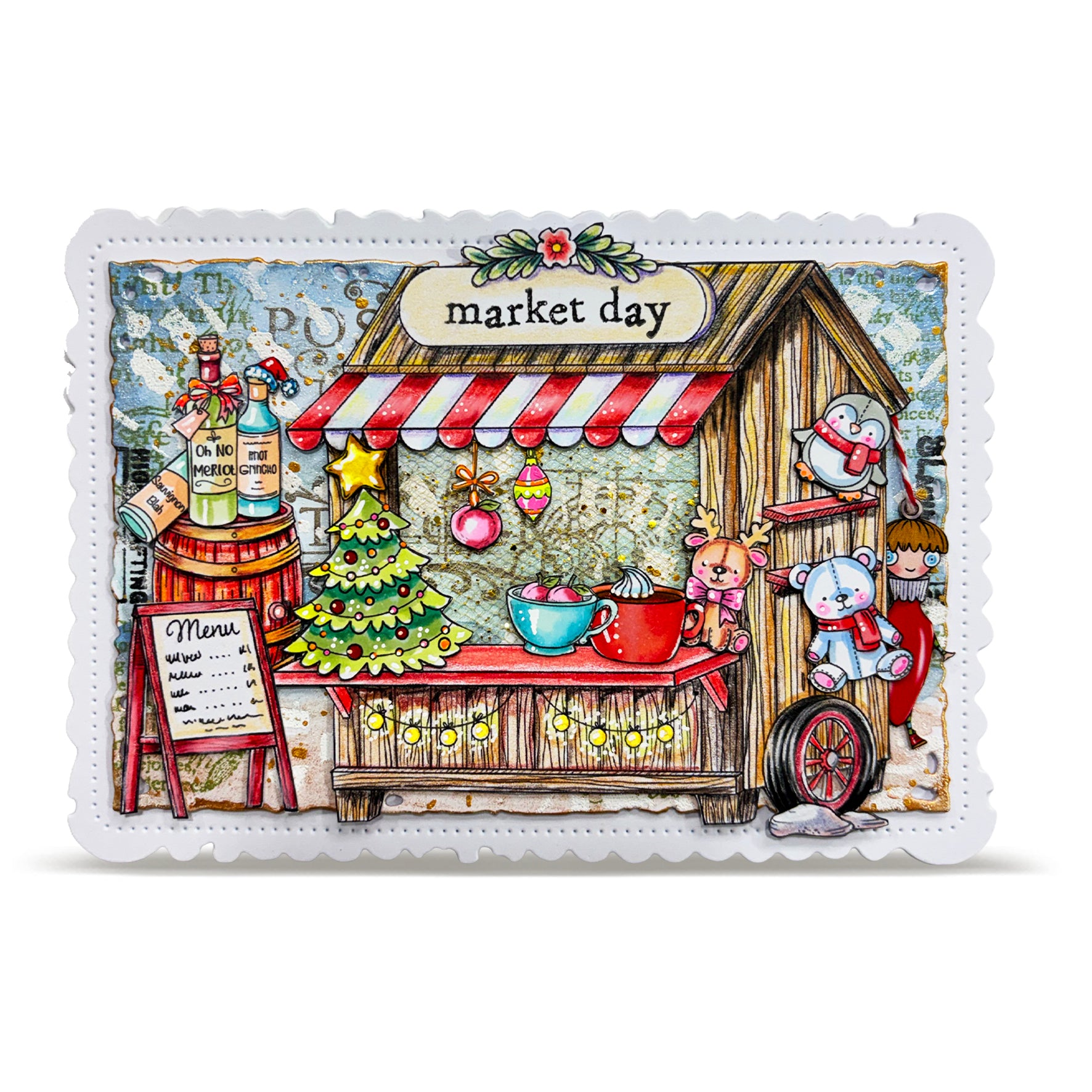AALL & Create TP-1390 Lovely Things stempelsett A6 jul
