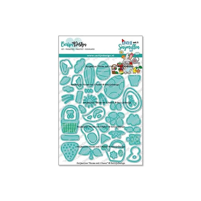 CarlijnDesign Gnome Set 5 CDSN-0209 dies påske