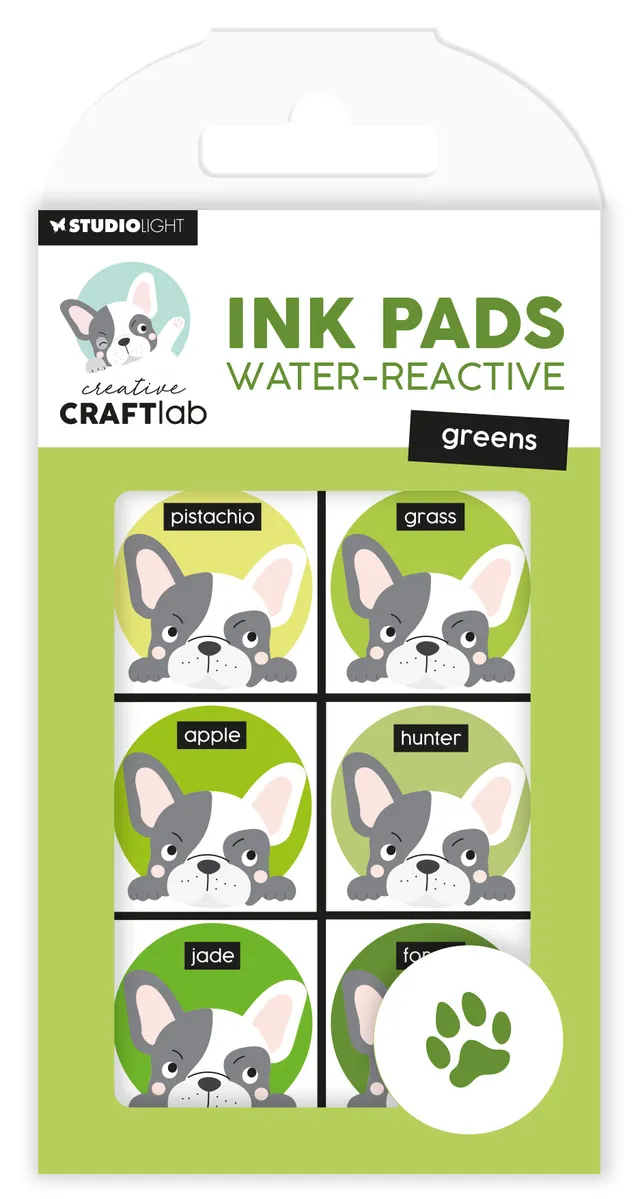 Creative Craftlab Essentials stempelputer grønn vannreaktive