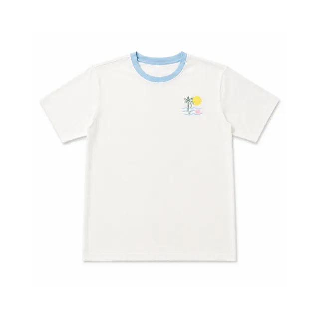 KaiserCraft Sunset Spritz t-skjorte bomull palms