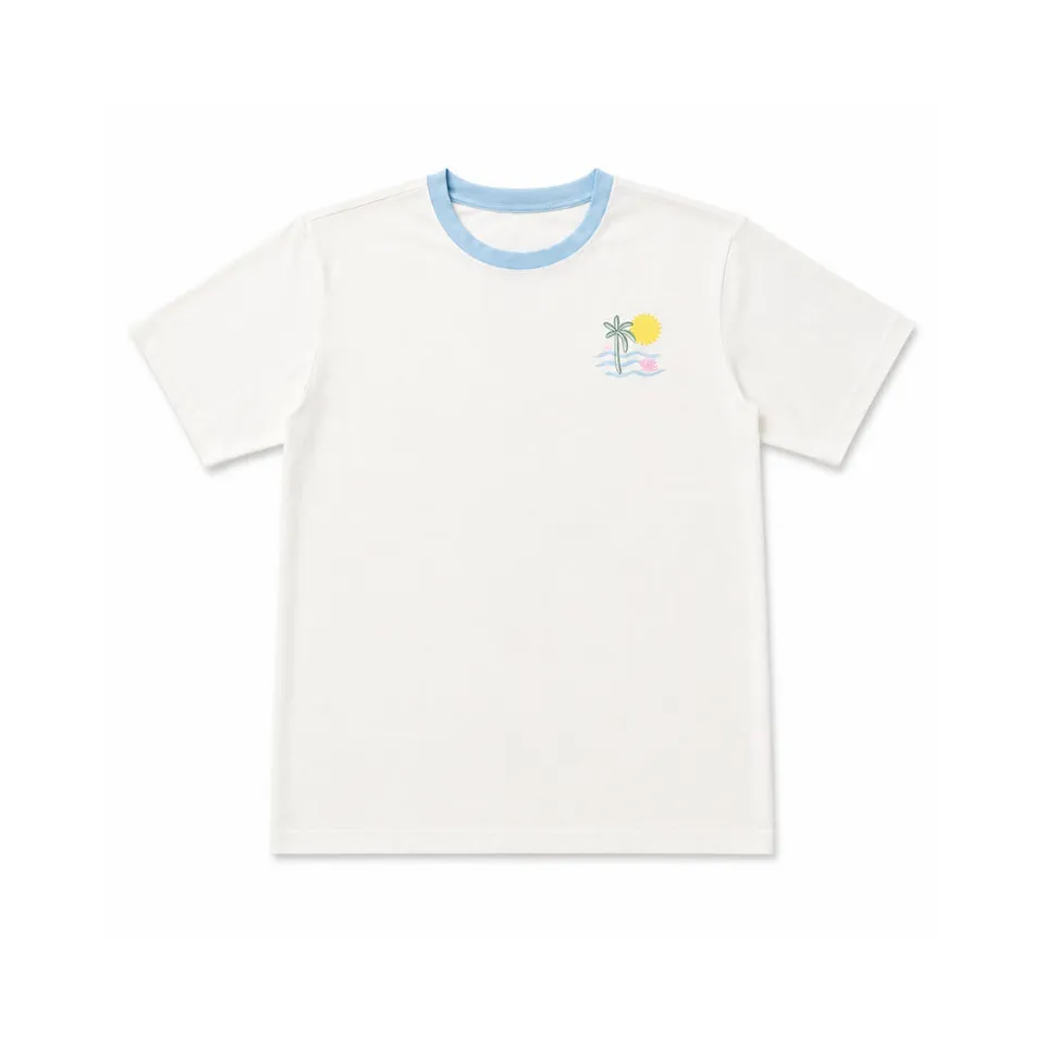KaiserCraft Sunset Spritz t-skjorte bomull palms