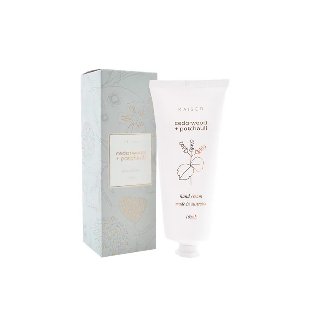 KaiserCraft Cedarwood & Patchouli håndkrem 100 ml shea