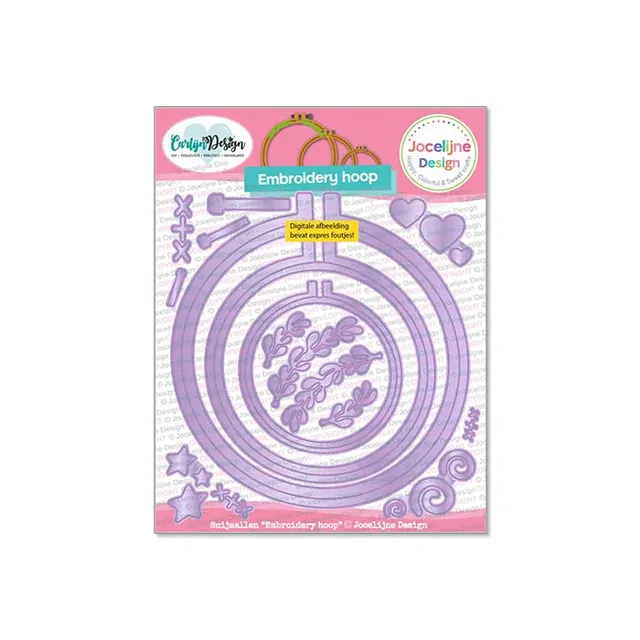 CarlijnDesign Embroidery Hoop CDJD-0073 dies 12 cm