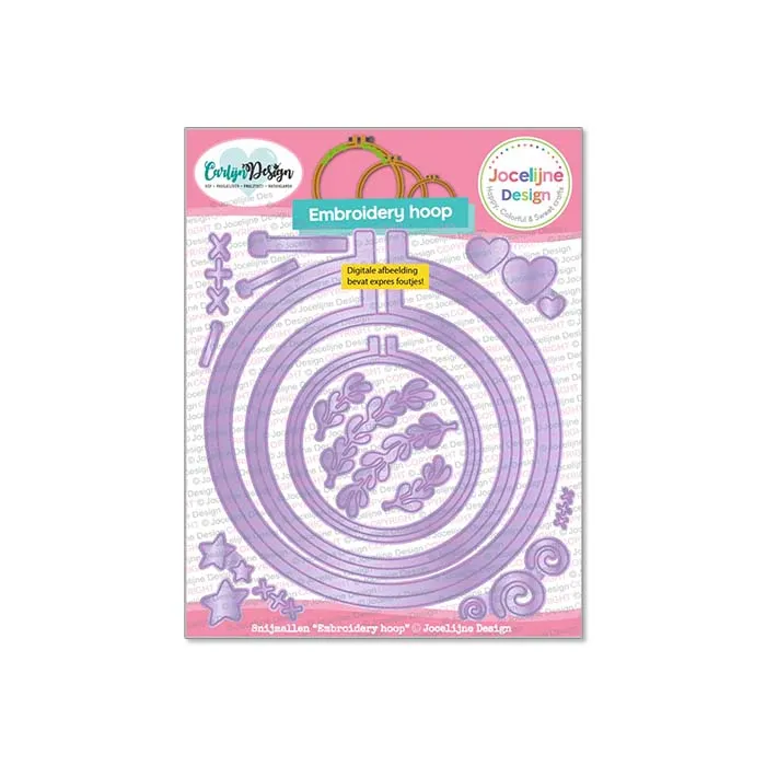 CarlijnDesign Embroidery Hoop CDJD-0073 dies 12 cm