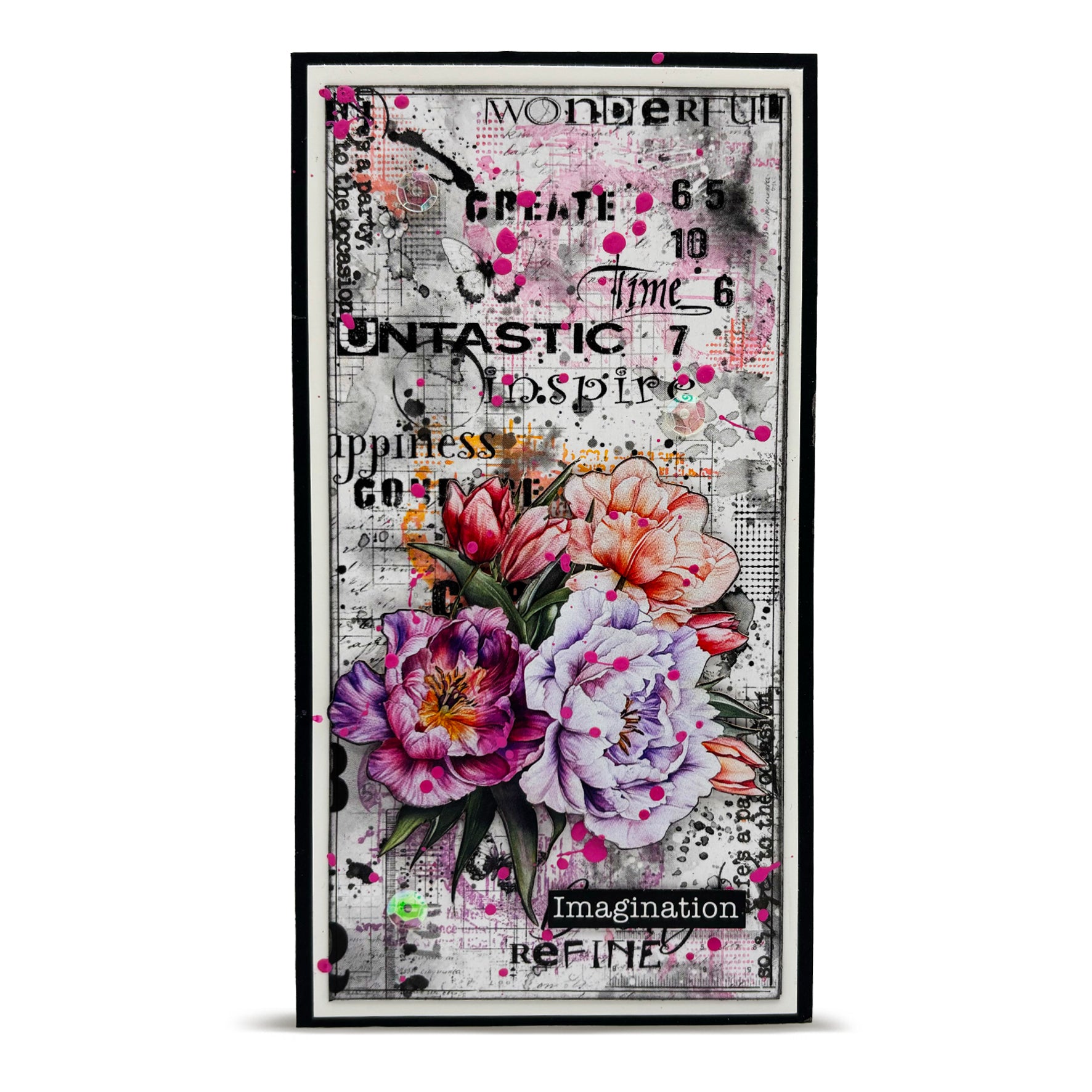 AALL & Create PA-47 Graph Paper Garden mønsterpapir 6x6 rutet
