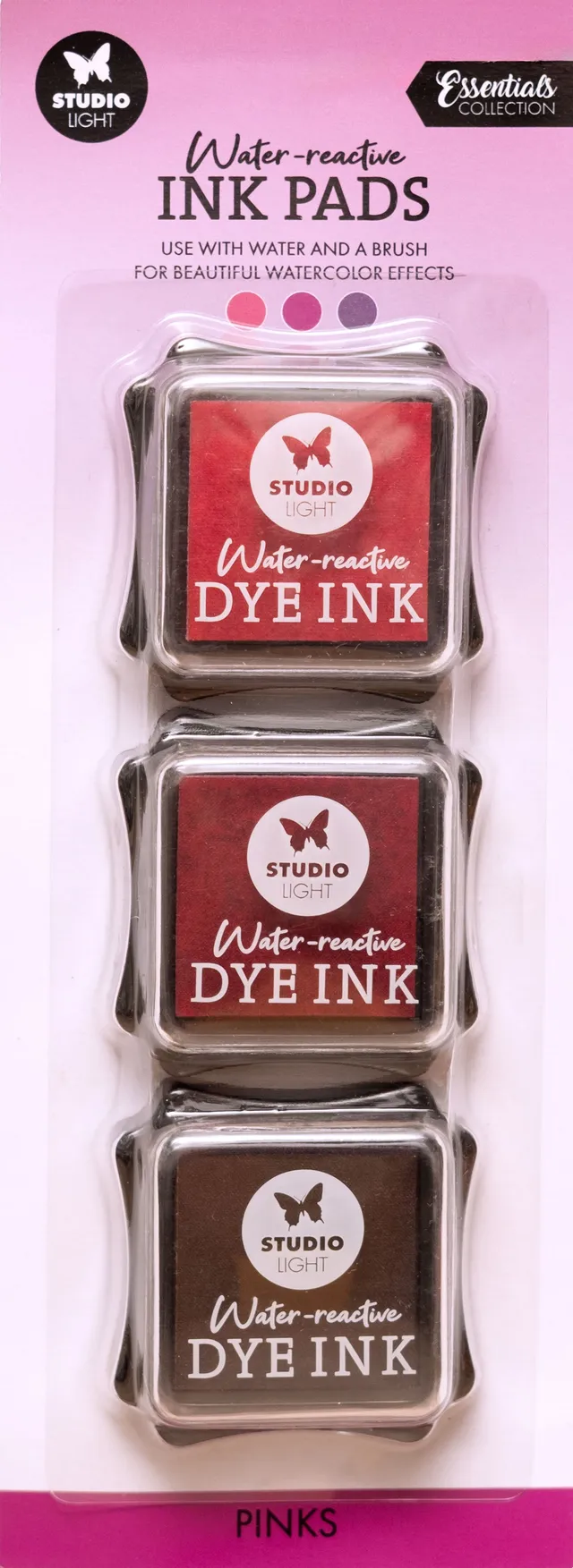 Studio Light Essentials stempelputer rosa vannreaktive