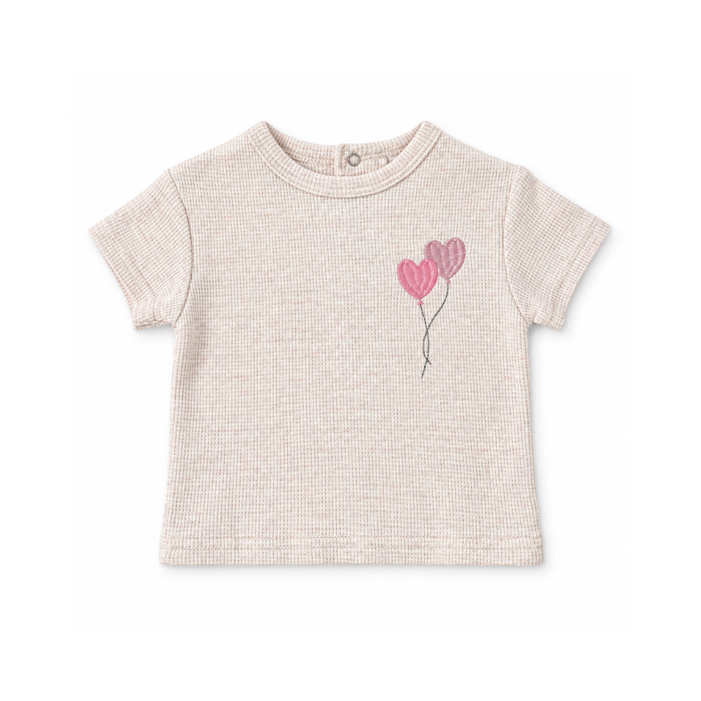 KaiserCraft Salty Toes Heart Balloons sett baby bomull