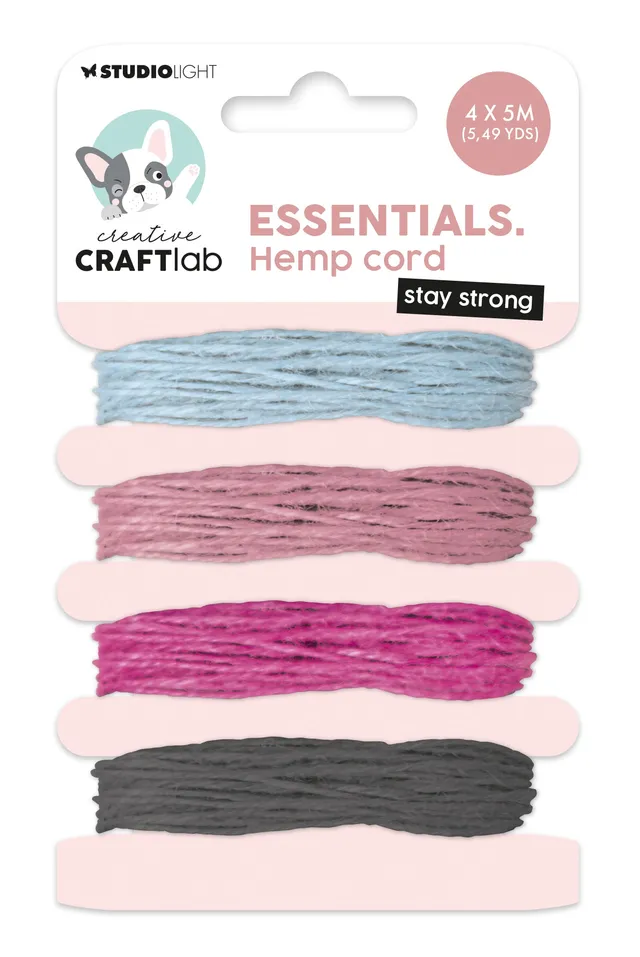 Studio Light Creative Craftlab Stay Strong hamptråd natur