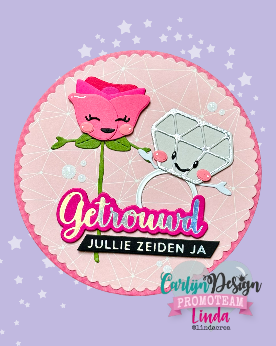 CarlijnDesign Basics CDED-0004 enamel dots glitter 300 stk