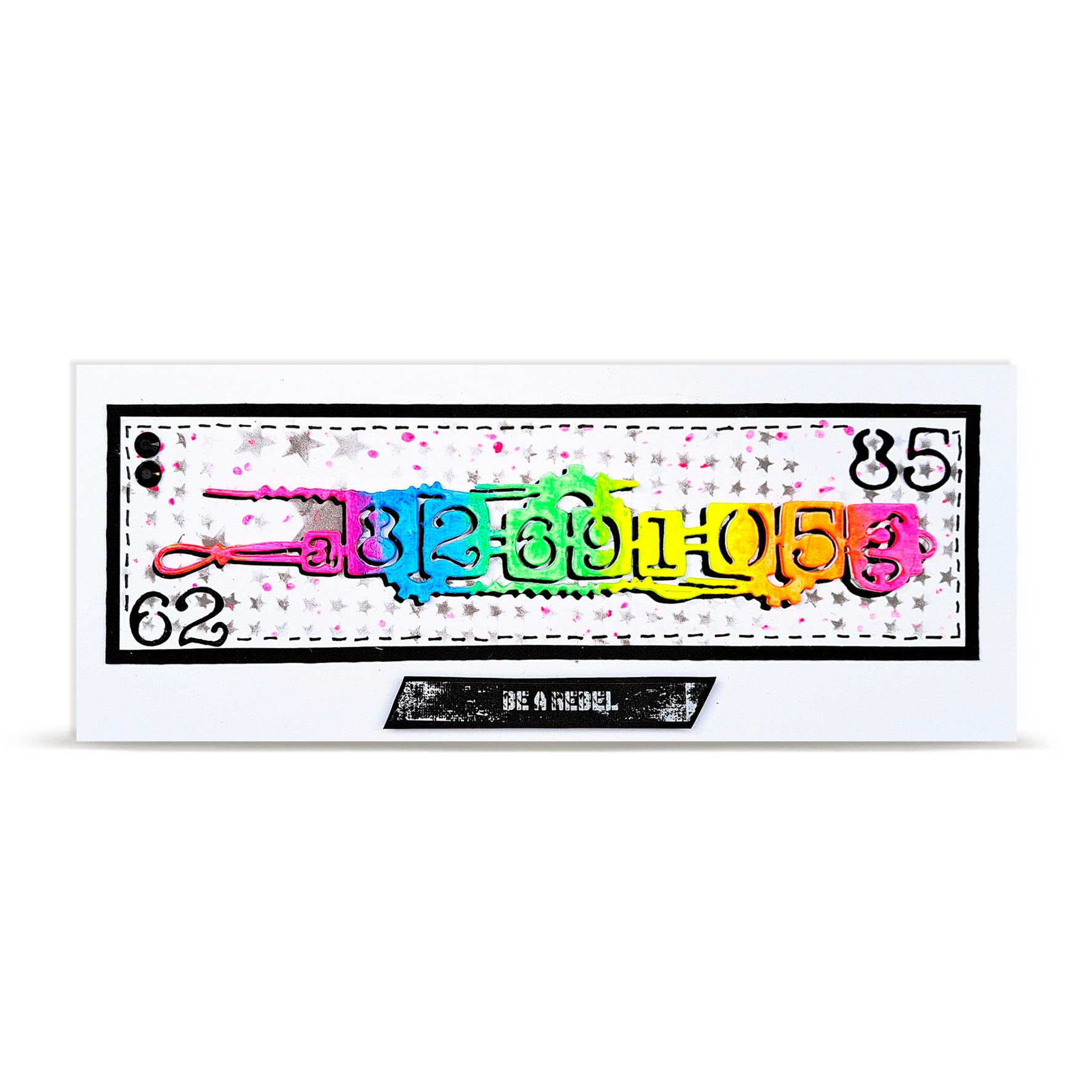 Aall and Create DI-12 Code diesett 3,2x17,1 cm metall