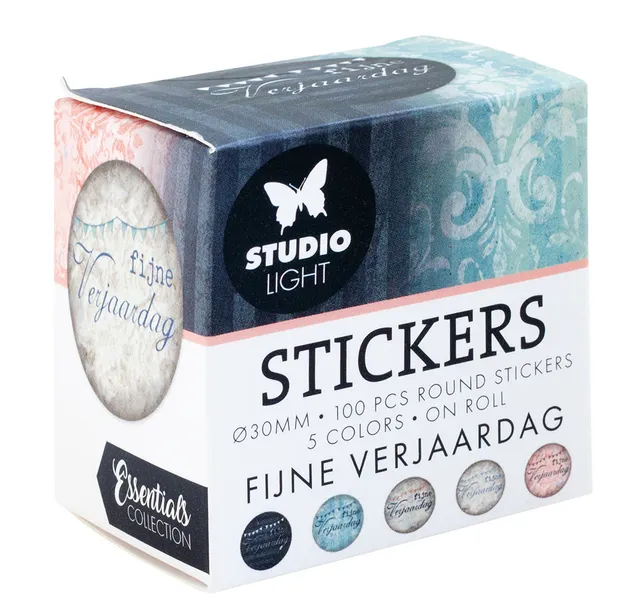 Studio Light Essentials Fijne Verjaardag stickers