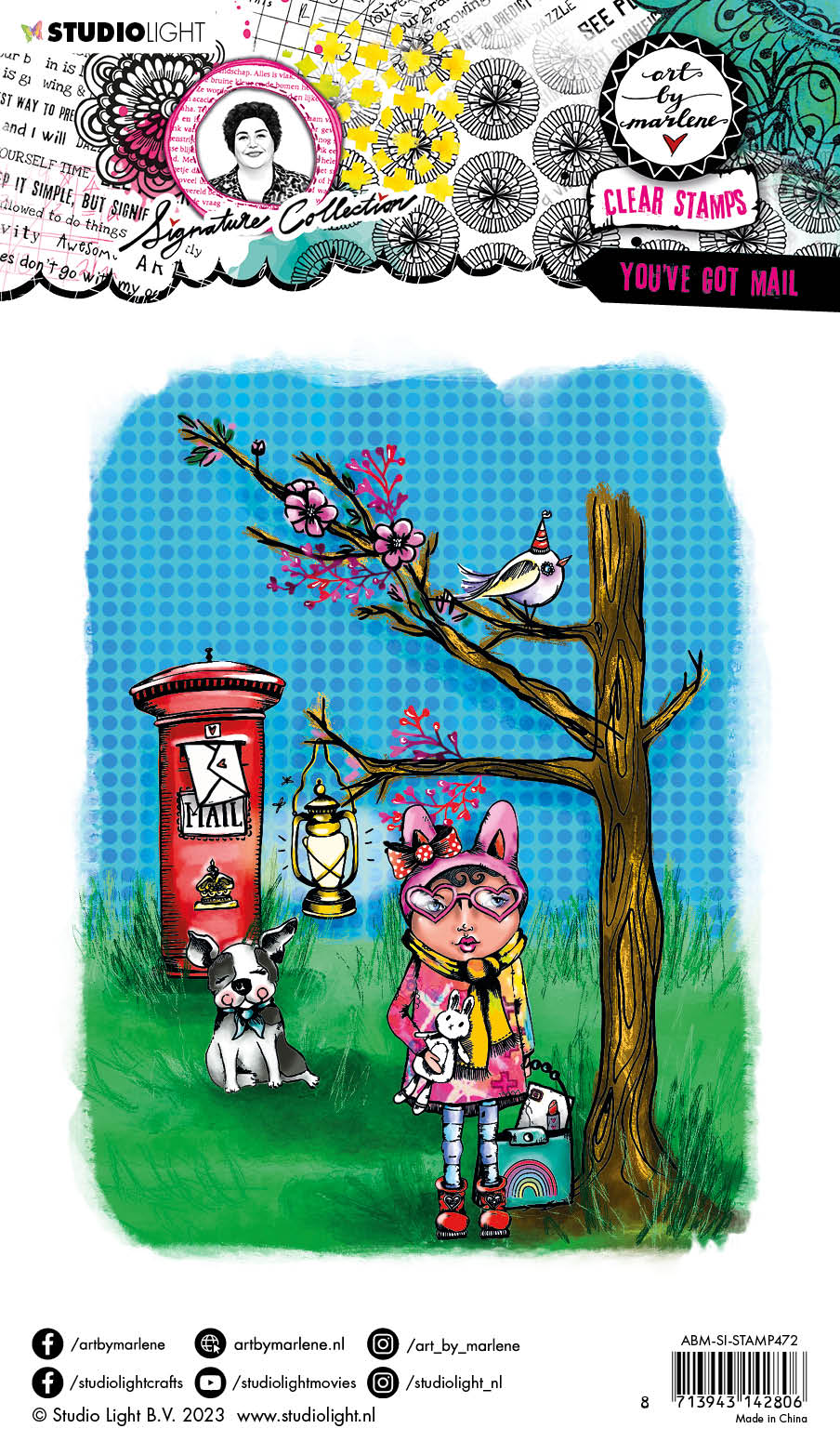 Art by Marlene Signature stempel You’ve Got Mail