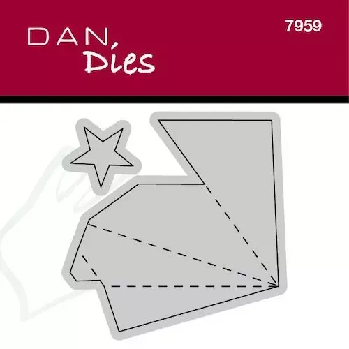 Dan Dies Foldet Stjerne dies julestjerne 3D