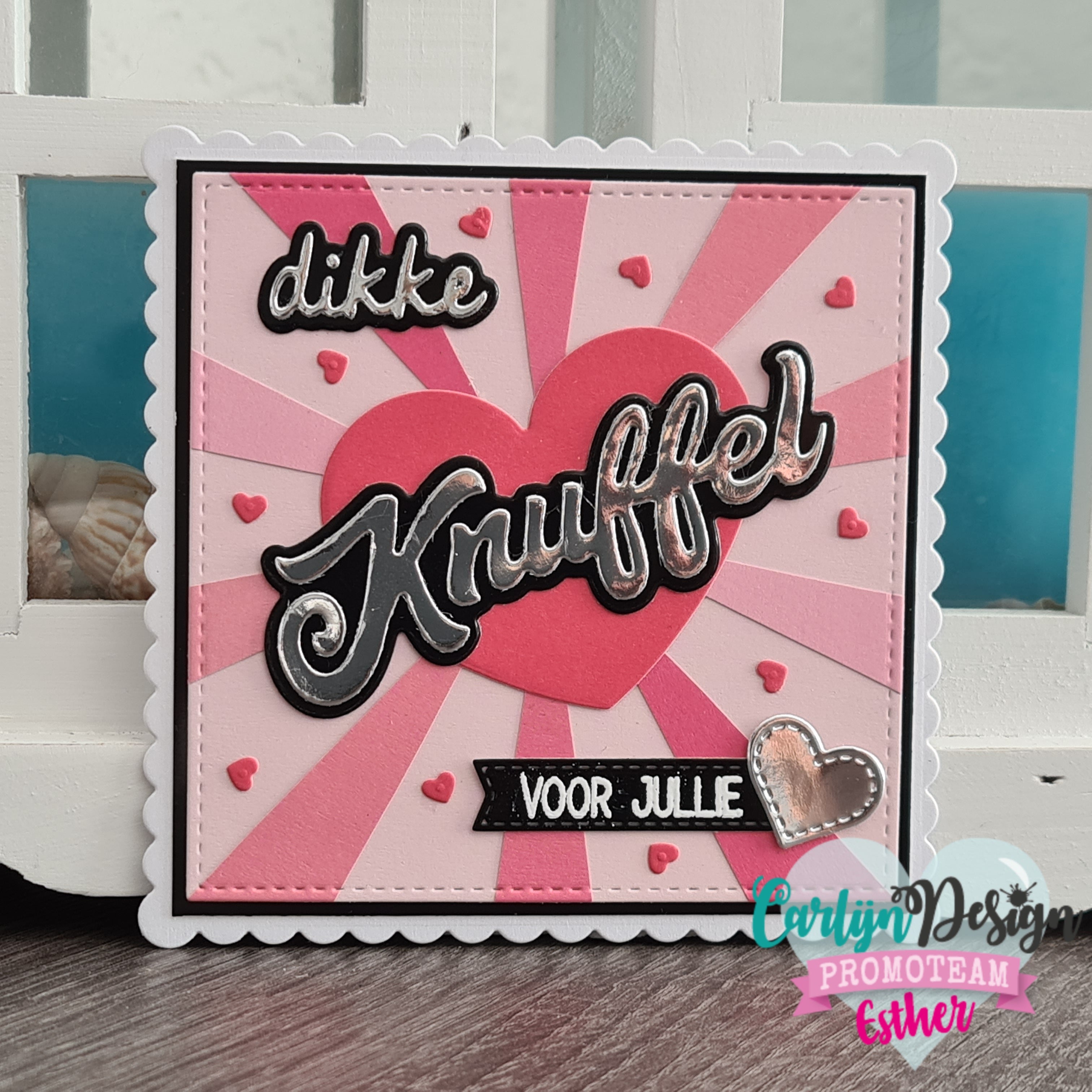 CarlijnDesign Knuffel CDSN-0077 dies stor tekst