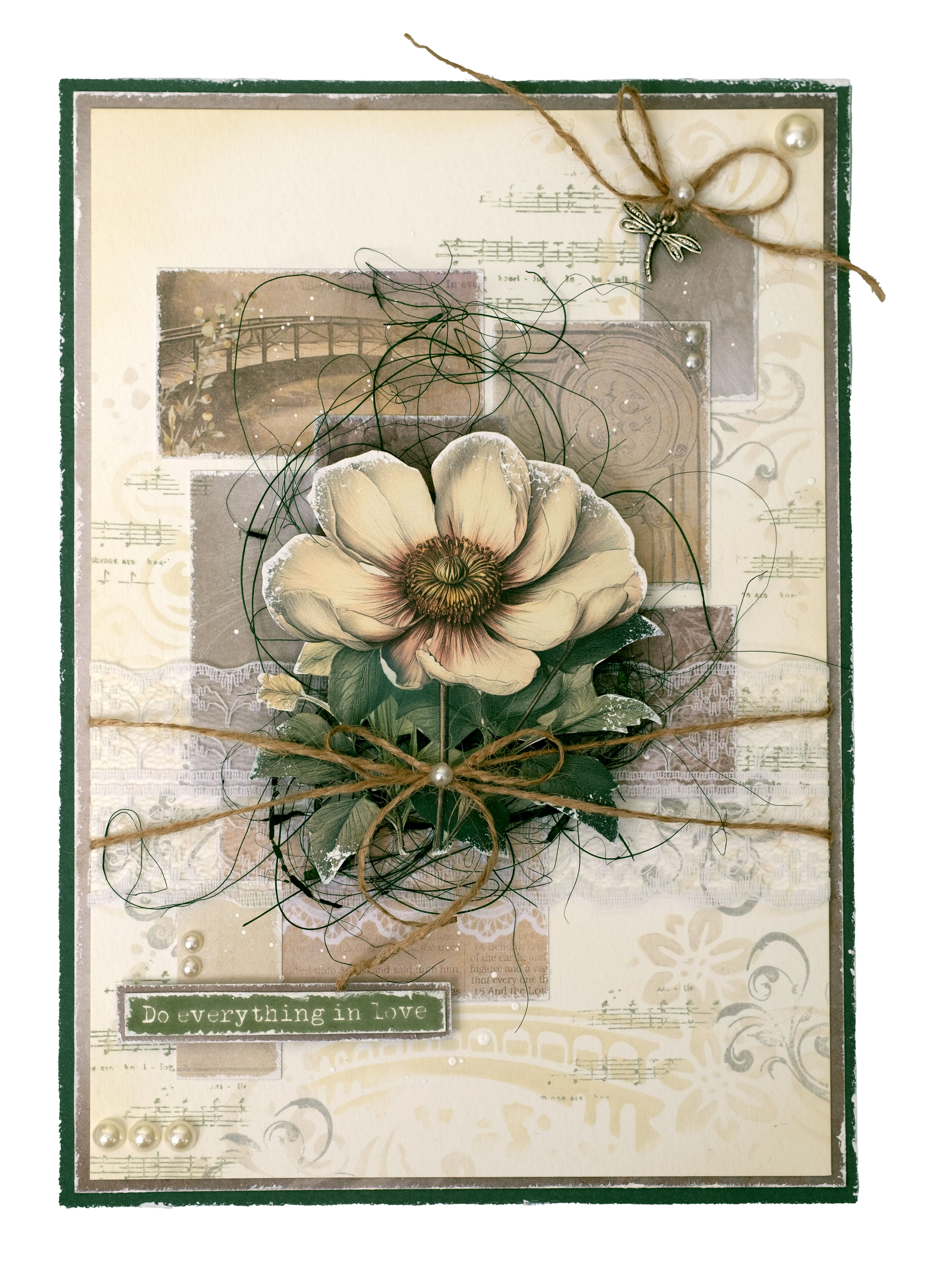 Jenine’s Mindful Art Growing Blooming stempel Hopeful