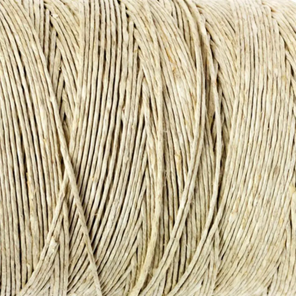 Korthobby Hemp Cord hamptråd 0,8mm 100m naturell