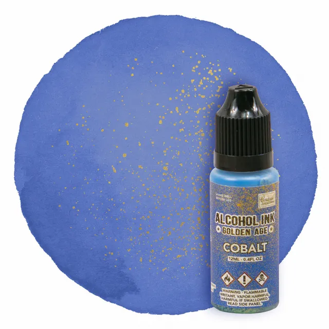 Couture Creations Golden Age Cobalt alkoholblekk 12 ml koboltblå