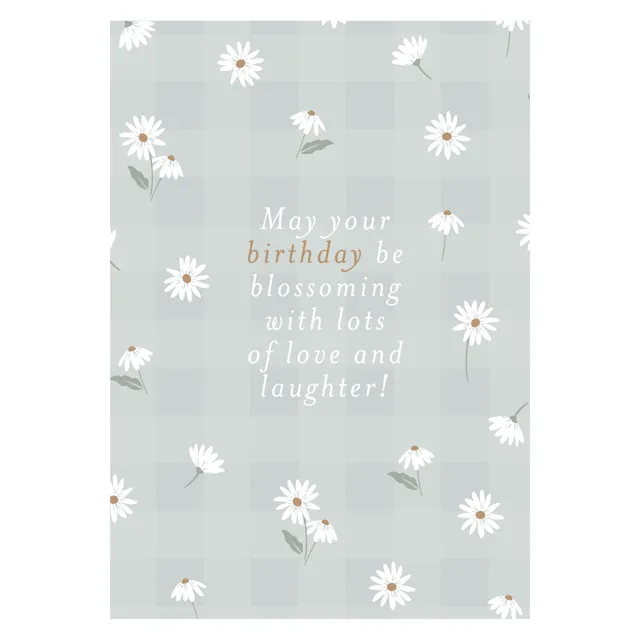 KaiserCraft Garden Meadow Blossoming gratulasjonskort