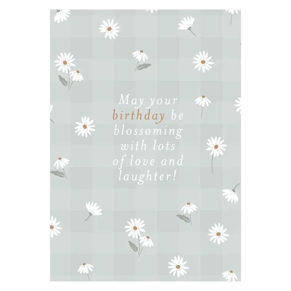 KaiserCraft Garden Meadow Blossoming gratulasjonskort