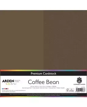 Korthobby Arden Coffee Bean kartong 12x12 brun