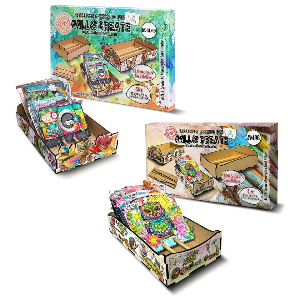 AALL & Create MemoryDex oppbevaringsboks MDF – 2 bokser